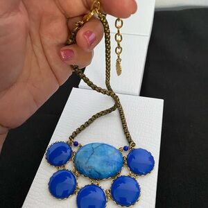 Stunning turquoise chunky necklace